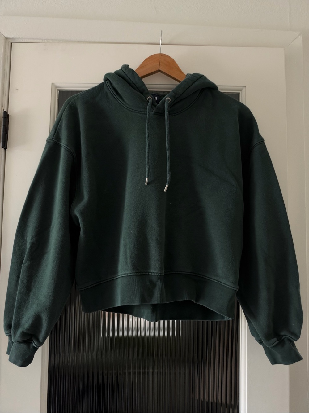 GAP Forest Green Cropped Hoodie